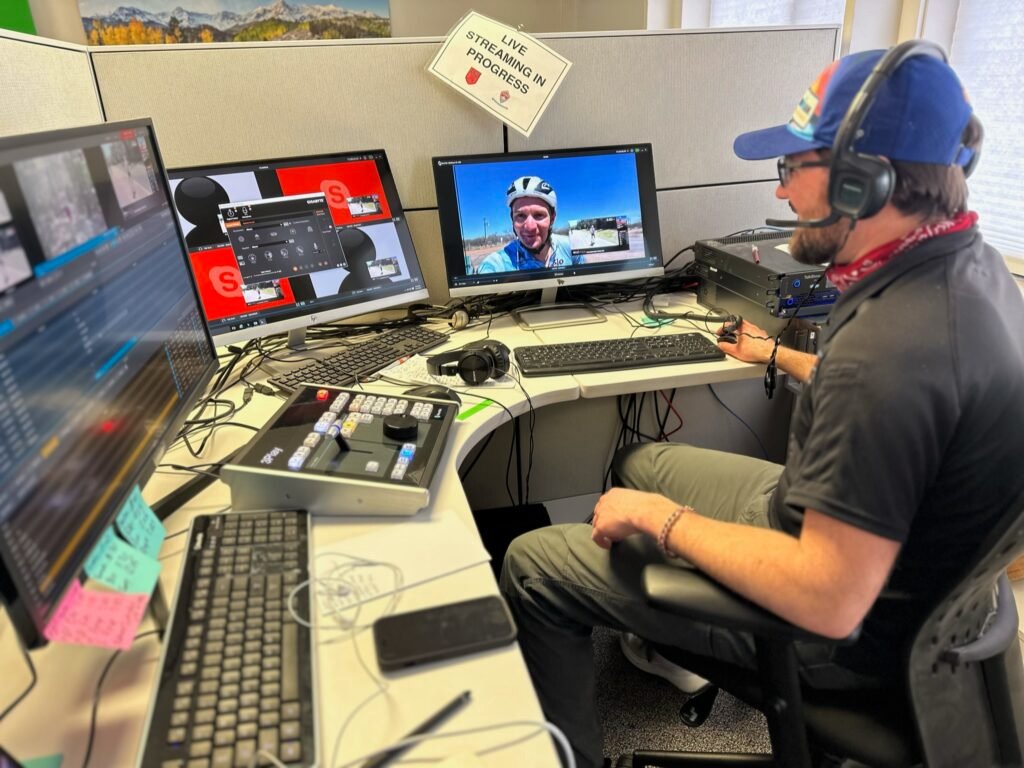 AJA BCC Live Ironman Triathlon Bridge Live