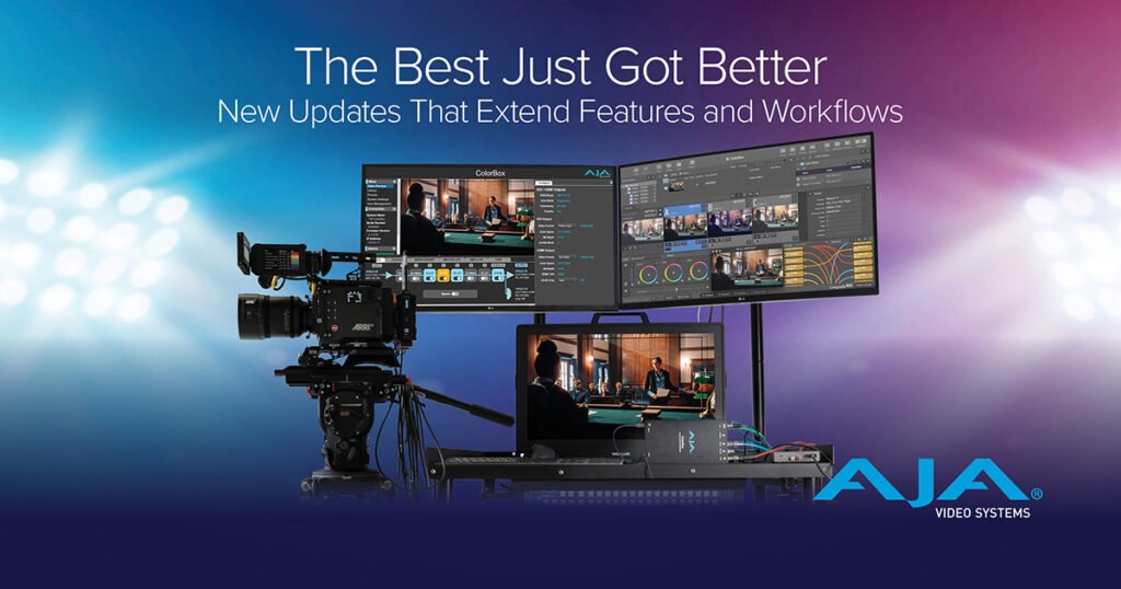 AJA Reveals Product Updates Ahead of NAB 2024